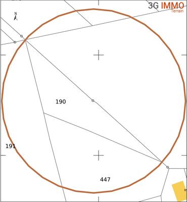 Terrain agricole - 1 017 m²