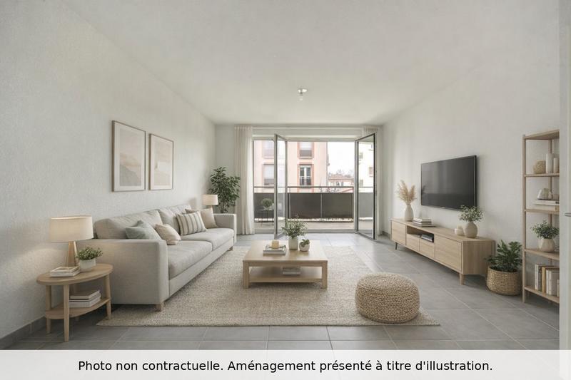 Appartement - 48 m² - 2 pièces