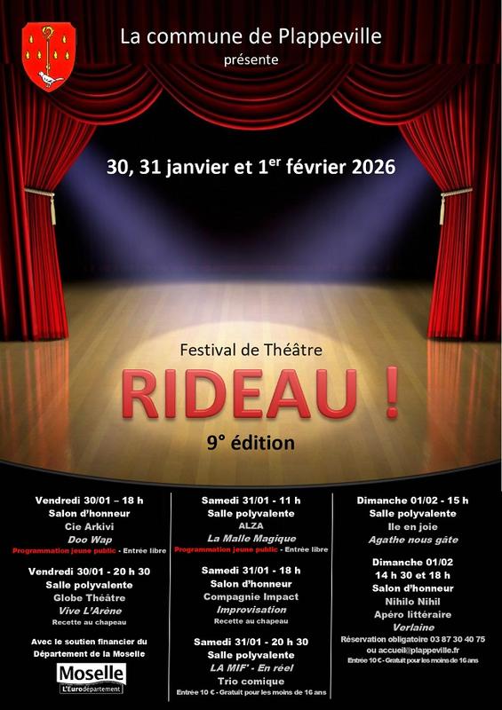 Festival de Théâtre - Rideau