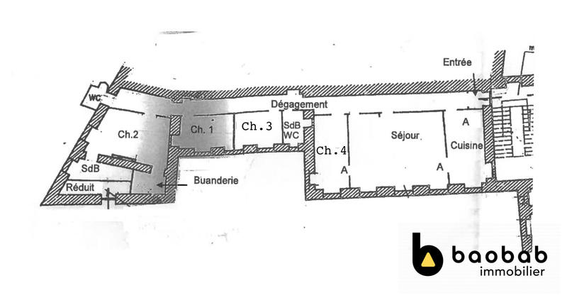 Appartement - 140 m² - 5 pièces