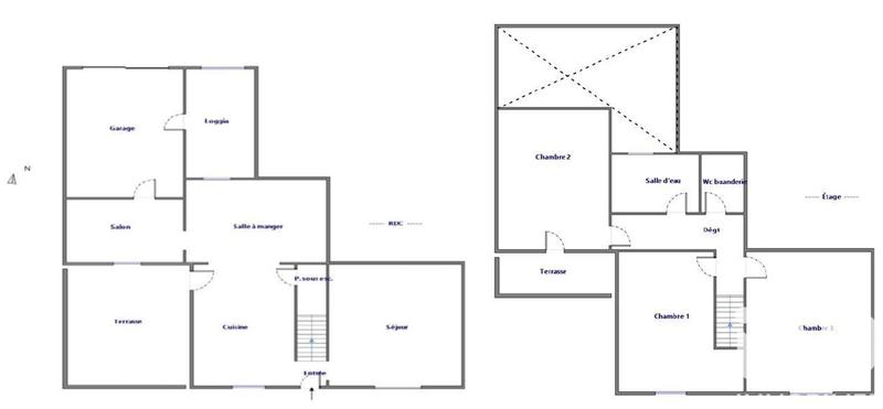 Maison de village - 136 m² - 4 pièces