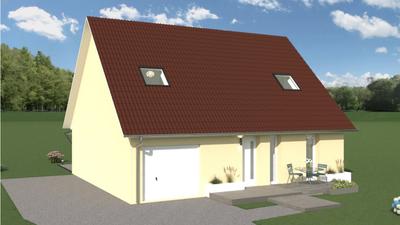 Maison de village - 110 m² - 6 pièces