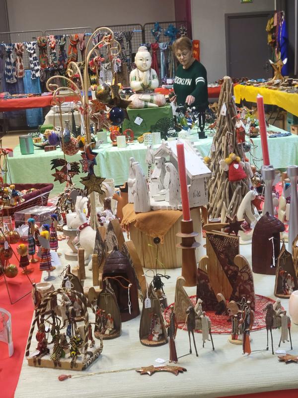 Terres Nouvelles expo vente d'artisanat à Ardres les 14 et 15 décembre 2024