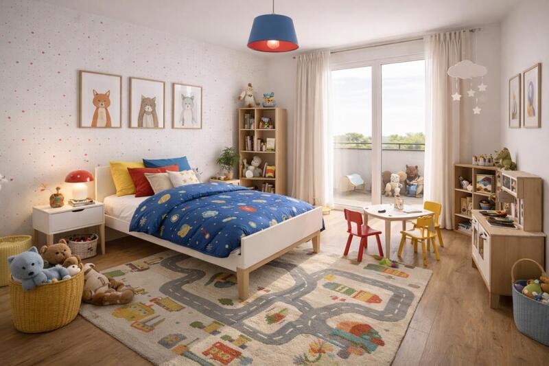 Appartement - 61 m² - 3 pièces