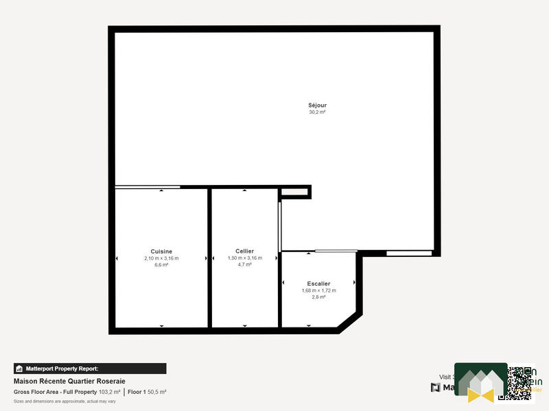 Maison - 85 m² - 5 pièces