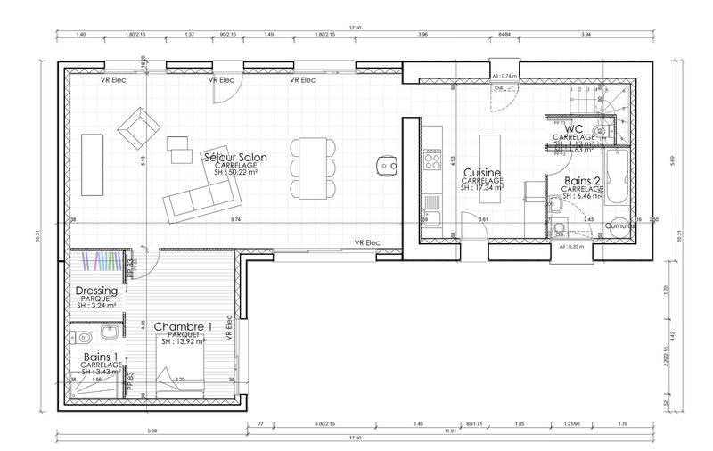 Maison - 108 m² - 6 pièces