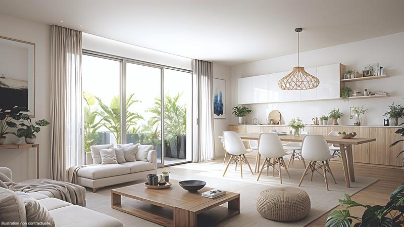 Appartement - 42 m² - 2 pièces