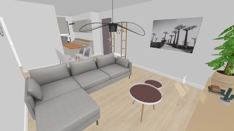 Appartement - 54 m² - 3 pièces