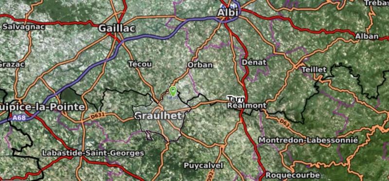 Terrain constructible - 1 250 m²