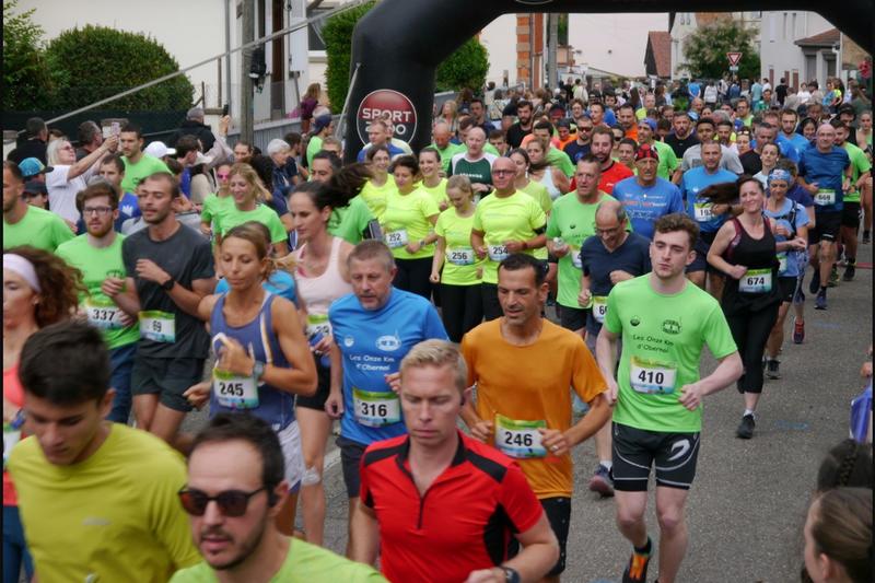 Course pédestre - les O'nze km d'Obernai
