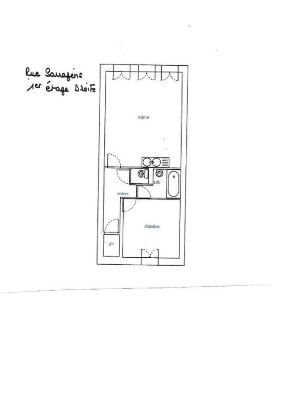 Appartement - 47 m² - 2 pièces
