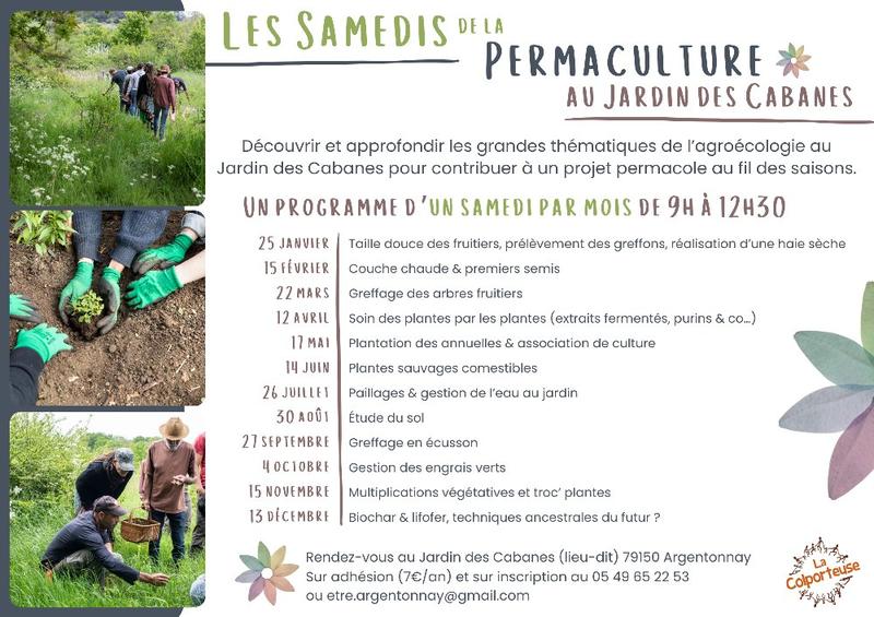 Permaculture au Jardin des Cabanes