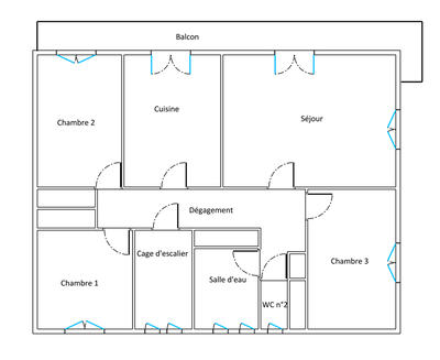 Maison - 103 m² - 5 pièces