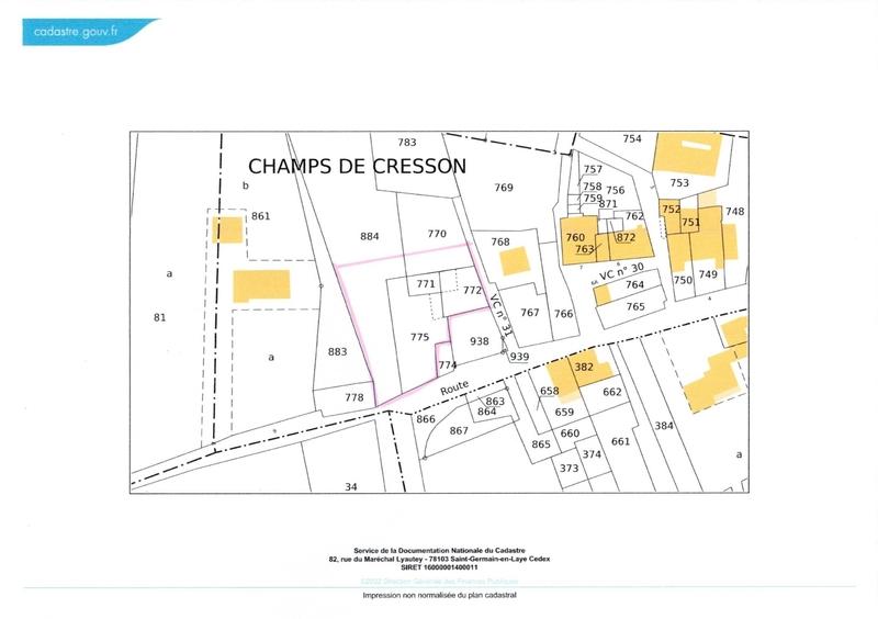 Terrain constructible - 1 000 m²