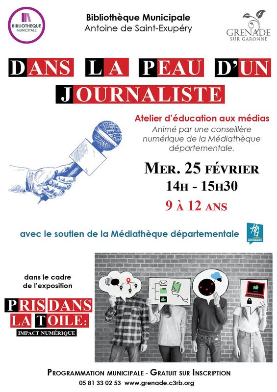 Animation "Dans la Peau d'un Journaliste"