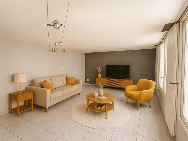 Appartement - 80 m² - 3 pièces