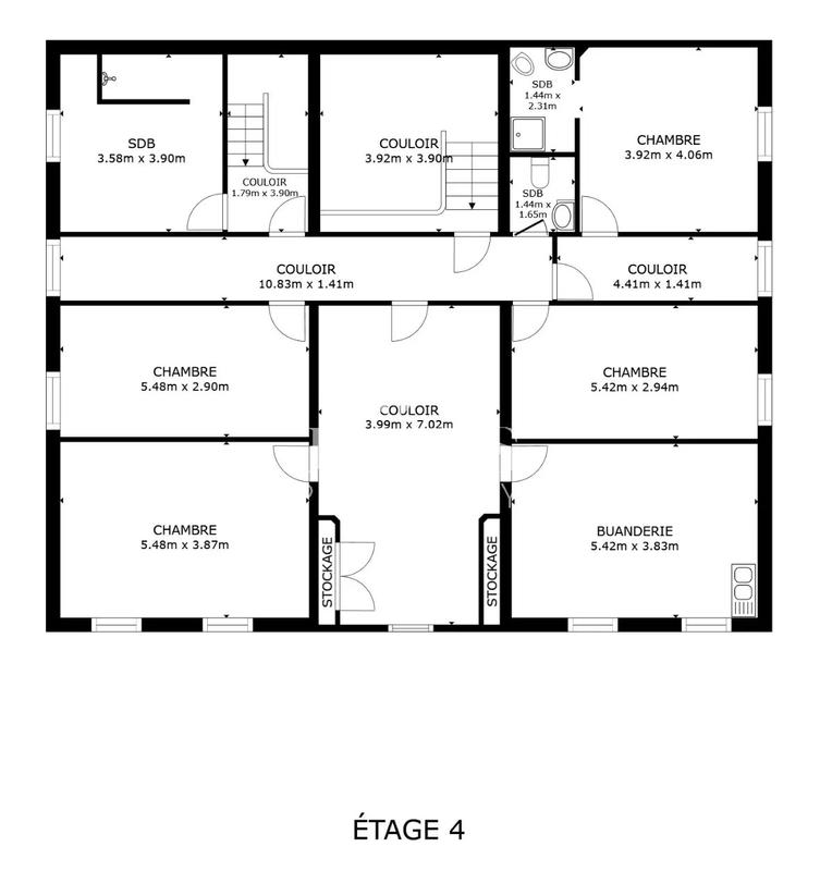 Maison - 510 m² - 16 pièces