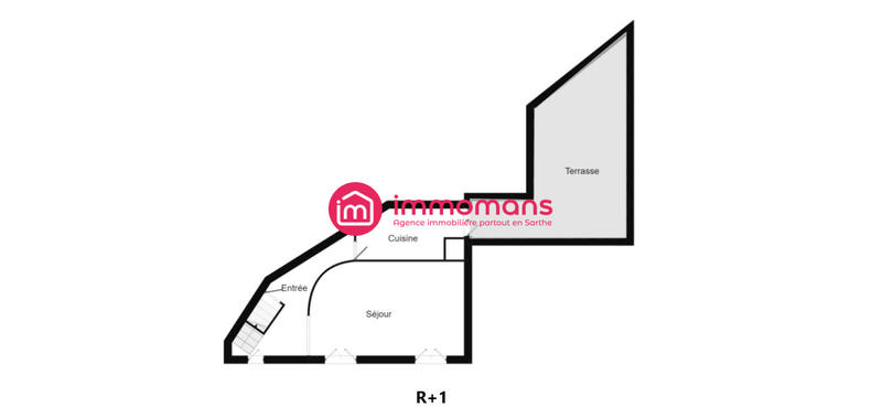 Appartement - 65 m² - 3 pièces