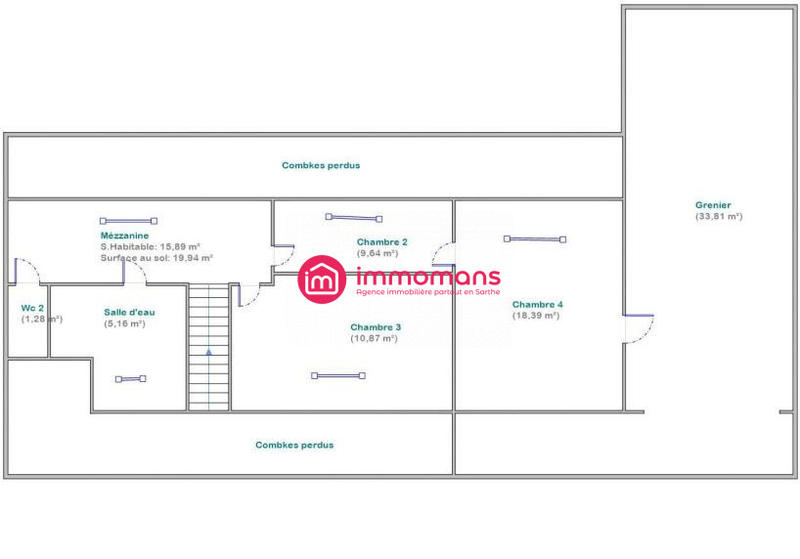 Maison - 164 m² - 8 pièces