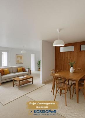 Appartement - 64 m² - 2 pièces