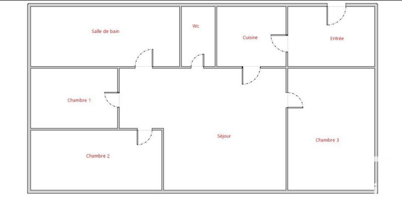 Maison - 67 m² - 4 pièces