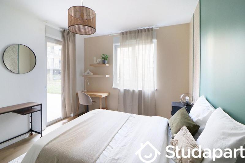 Chambre - 15 m² - 1 pièce