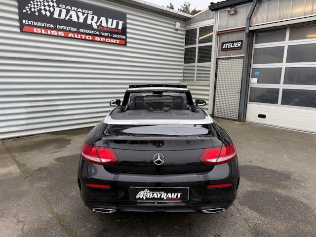 Mercedes Classe c Cabriolet 220d 9g-Tronic 170cv Amg-Line *Suivi à l'appui Mercedes* Caméra*Ja19"Cuir, très belles options