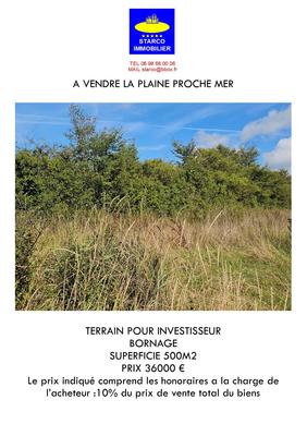 Terrain - 500 m²
