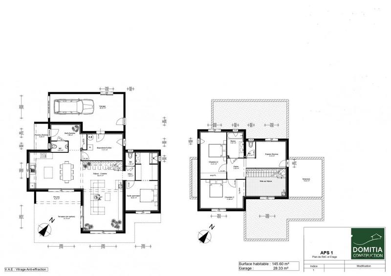 Maison - 145 m² - 6 pièces