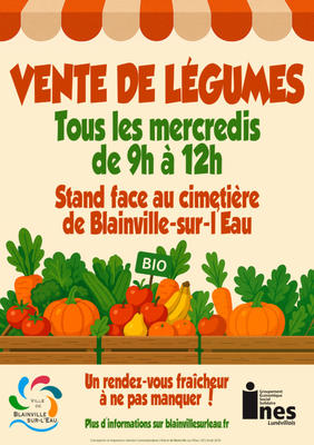 Vente de légumes !