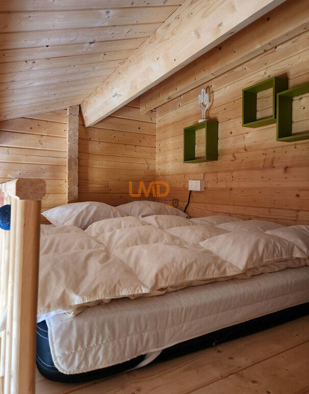 Maison de bois - 75 m² - 3 pièces