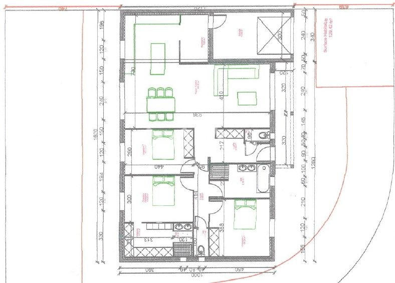 Maison - 130 m² - 5 pièces