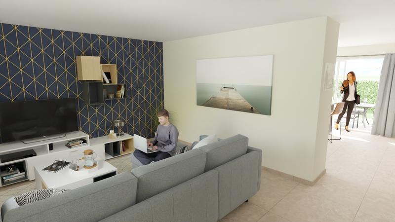 Maison - 90 m² - 4 pièces