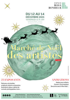 2e édition du Marché de Noël des artistes à Fontenay-aux-Roses
