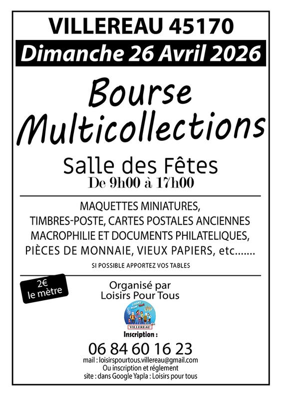 Bourse multi-collections