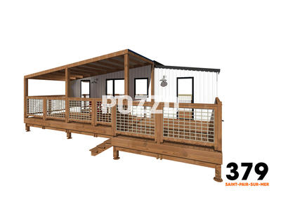 Maison - 34 m² - 3 pièces