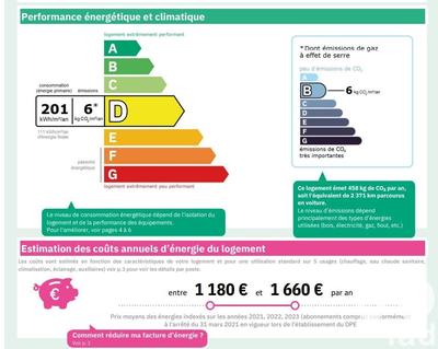 Maison de ville - 73 m² - 4 pièces