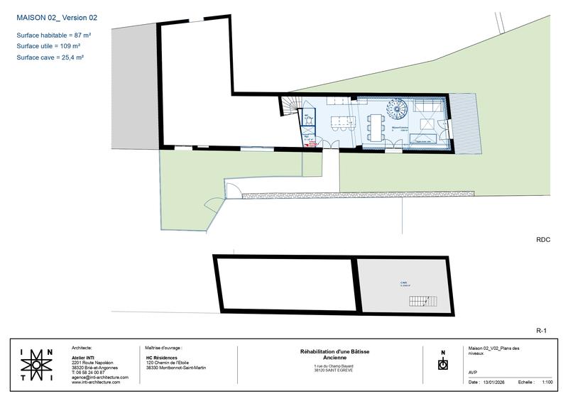 Appartement - 87 m² - 4 pièces