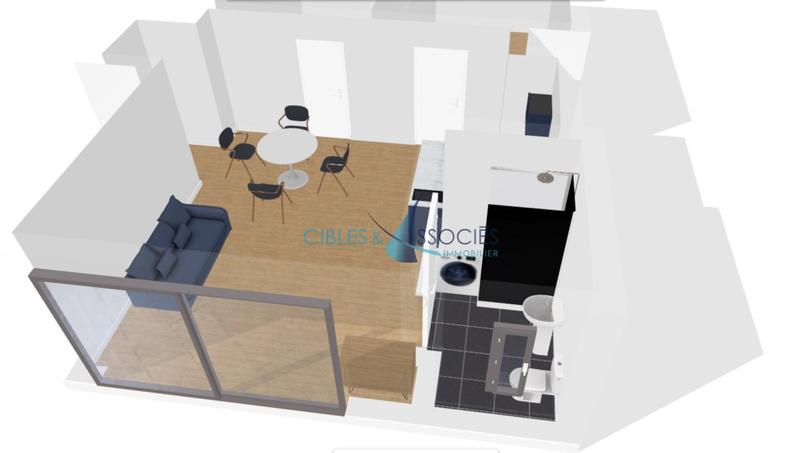 Appartement - 59 m² - 3 pièces