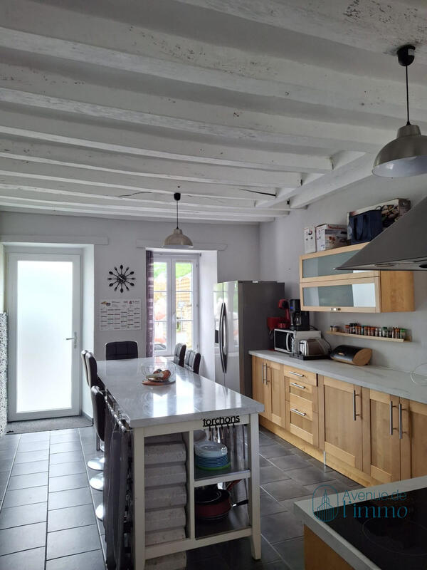 Maison ancienne - 114 m² - 6 pièces