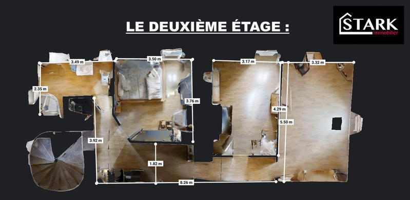 Maison ancienne - 210 m² - 11 pièces