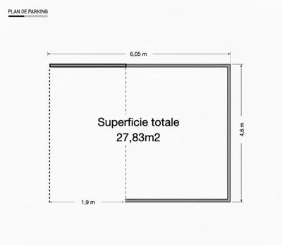 Parking / Garage - 27 m²