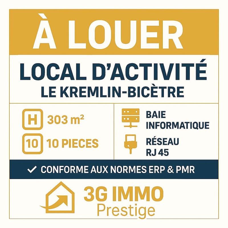 Local commercial - 303 m² - 10 pièces