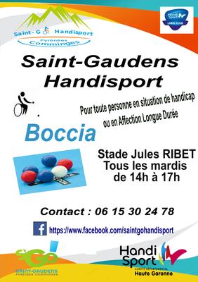 Saint-Go Handisport - Venez découvrir la Boccia !