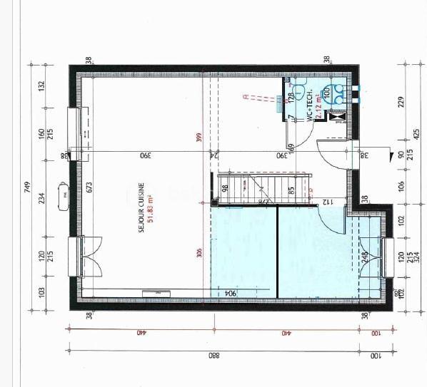 Maison - 104 m² - 6 pièces