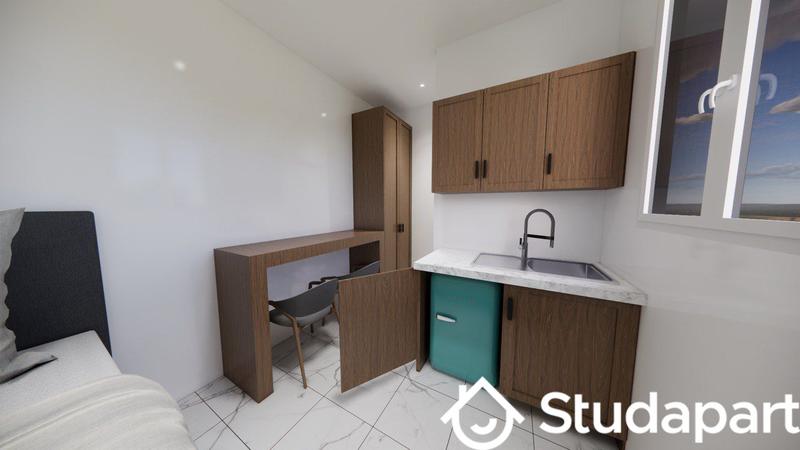 Chambre - 14 m² - 1 pièce