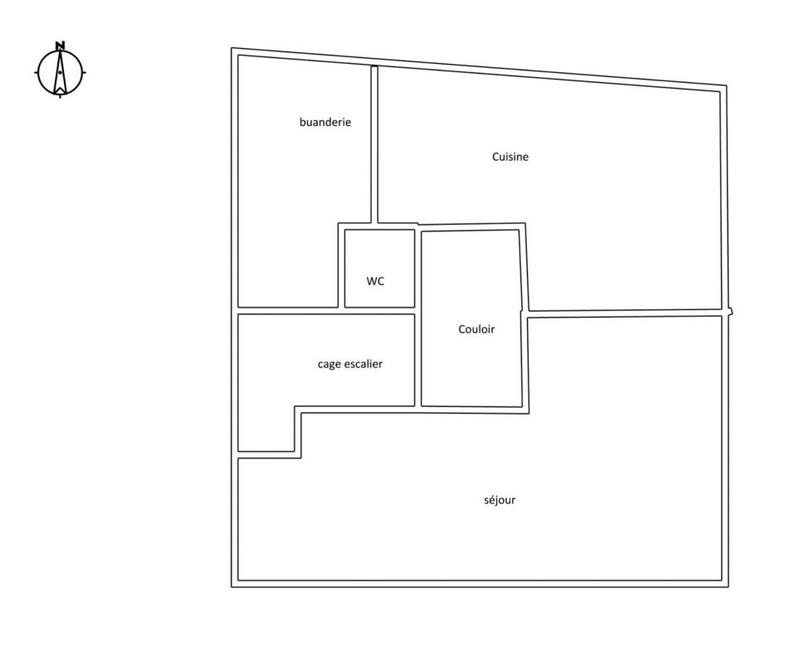 Maison de ville - 97 m² - 4 pièces