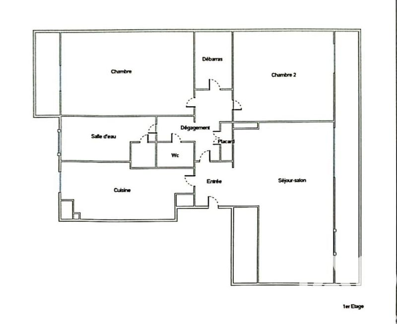 Appartement - 84 m² - 4 pièces