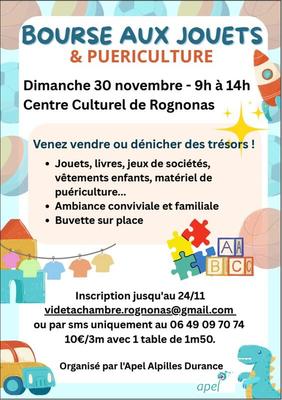 Bourse aux jouets - puériculture