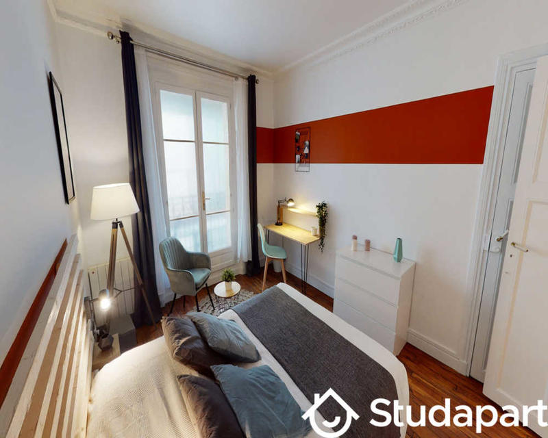 Chambre - 60 m² - 1 pièce